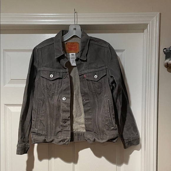 Levi’s Gray Denim Jacket - Picture 1 of 3